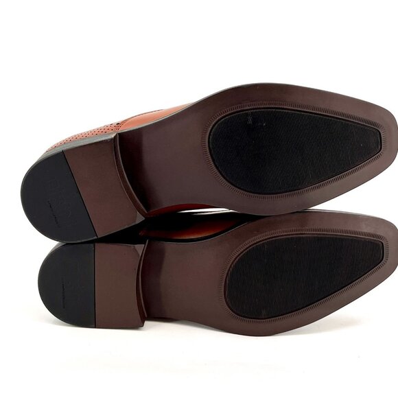 Unlisted by Kenneth Cole Men\'s Lesson Plan Oxfords - Cognac - Size 7M main image 12